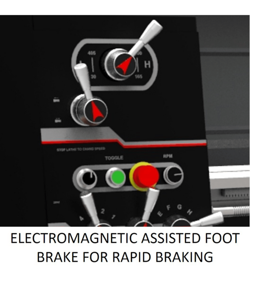 JET Elite Lathe E-1236VS with Taper Attachment - JT9-892300