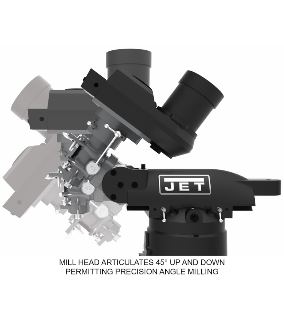 JET Elite EVS-949 Mill with Y-Axis JET Powerfeed - JT9-894301