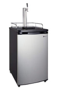 Kegco 20" Wide Cold Brew Coffee Single Tap Stainless Steel Single Tap Kegerator - ICK19S-1NK