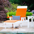 LuxCraft Outdoor Poly Chaise Lounge Chair - PLCABB