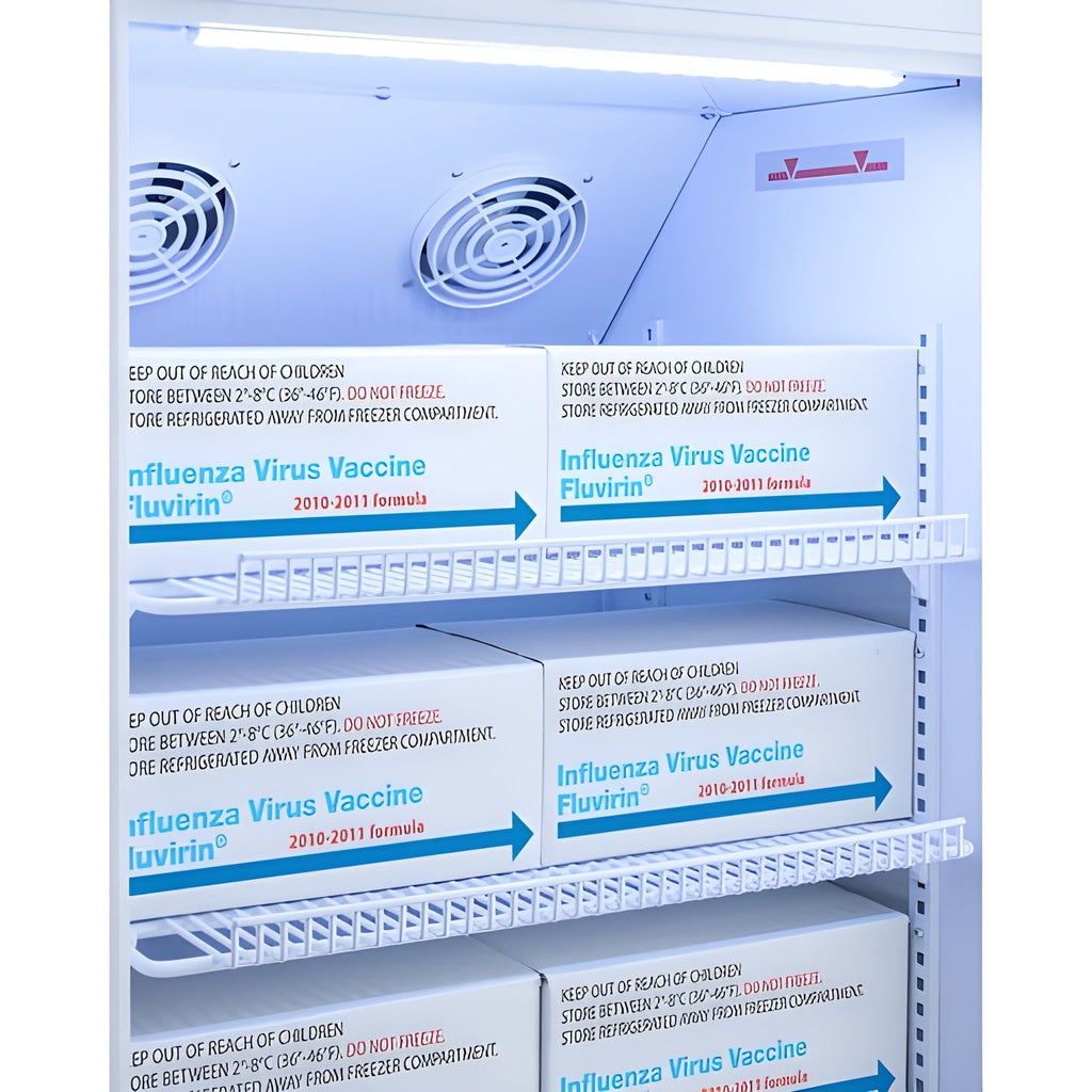 Accucold Summit - 24" Wide Performance Series All-Refrigerator/All-Freezer Combination  - ARS6PV-AFZ5PVBIADASTACKLHD