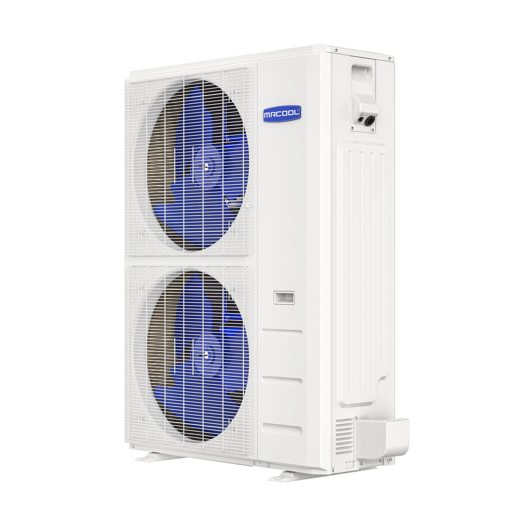MRCOOL Hyper Heat 2nd Gen 60K BTU, 5 Ton, 16 SEER2 Heat Pump Condenser and Ducted Air Handler with 35 Ft. R-454B No-Vac Lineset  - CENTRAL-60-HP-230B35