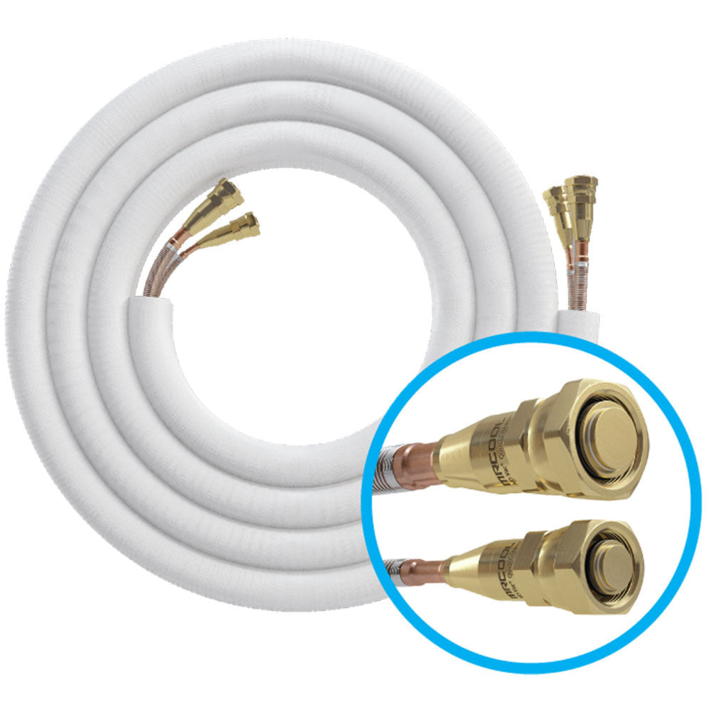 MRCOOL 25 Ft. R-454B No-Vac Lineset  - NV25-3834-O
