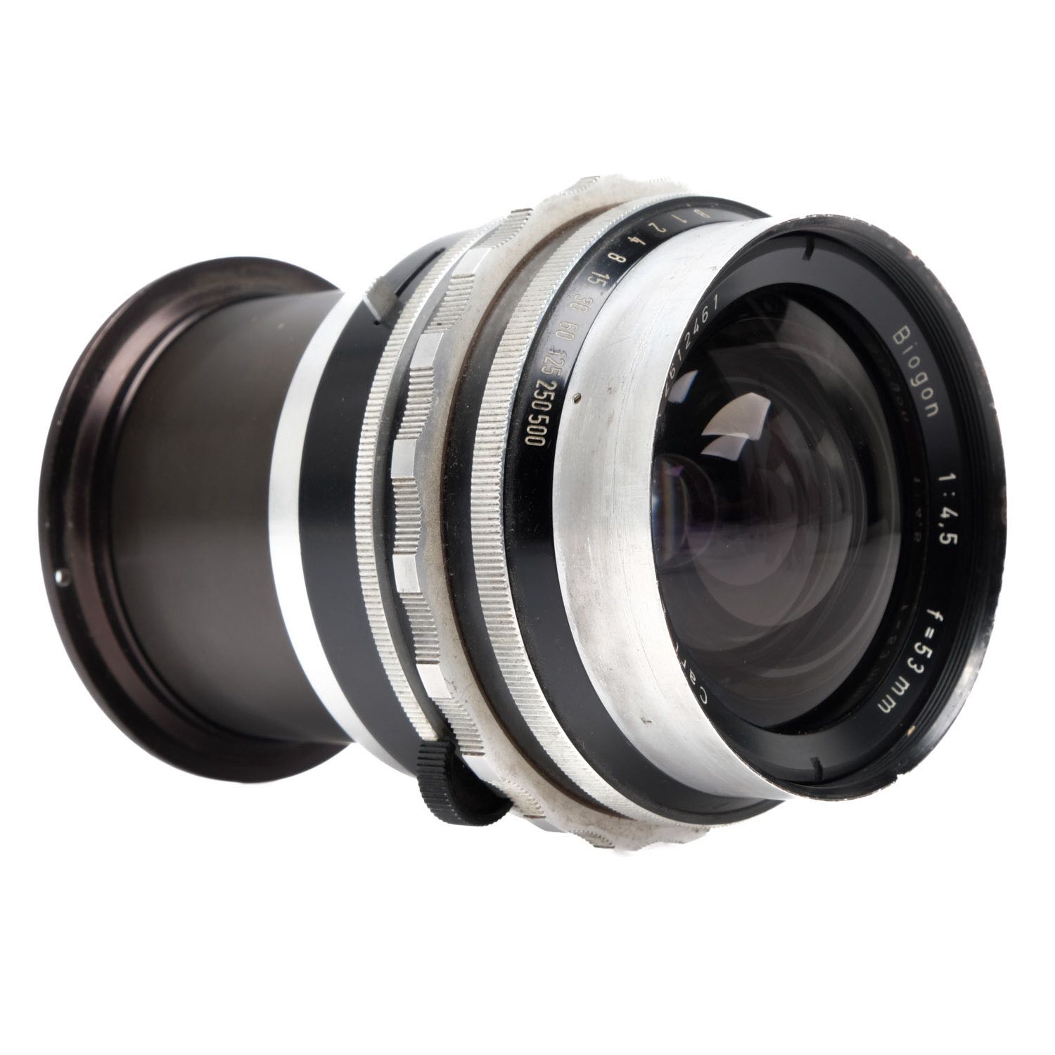 Zeiss 53mm f4.5 Biogon, Coating Marks Rear 2612461 - 1256424