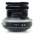 Zeiss 100mm f6.3 Luminar, Synchro Compur, dust 4618744 - 1357162