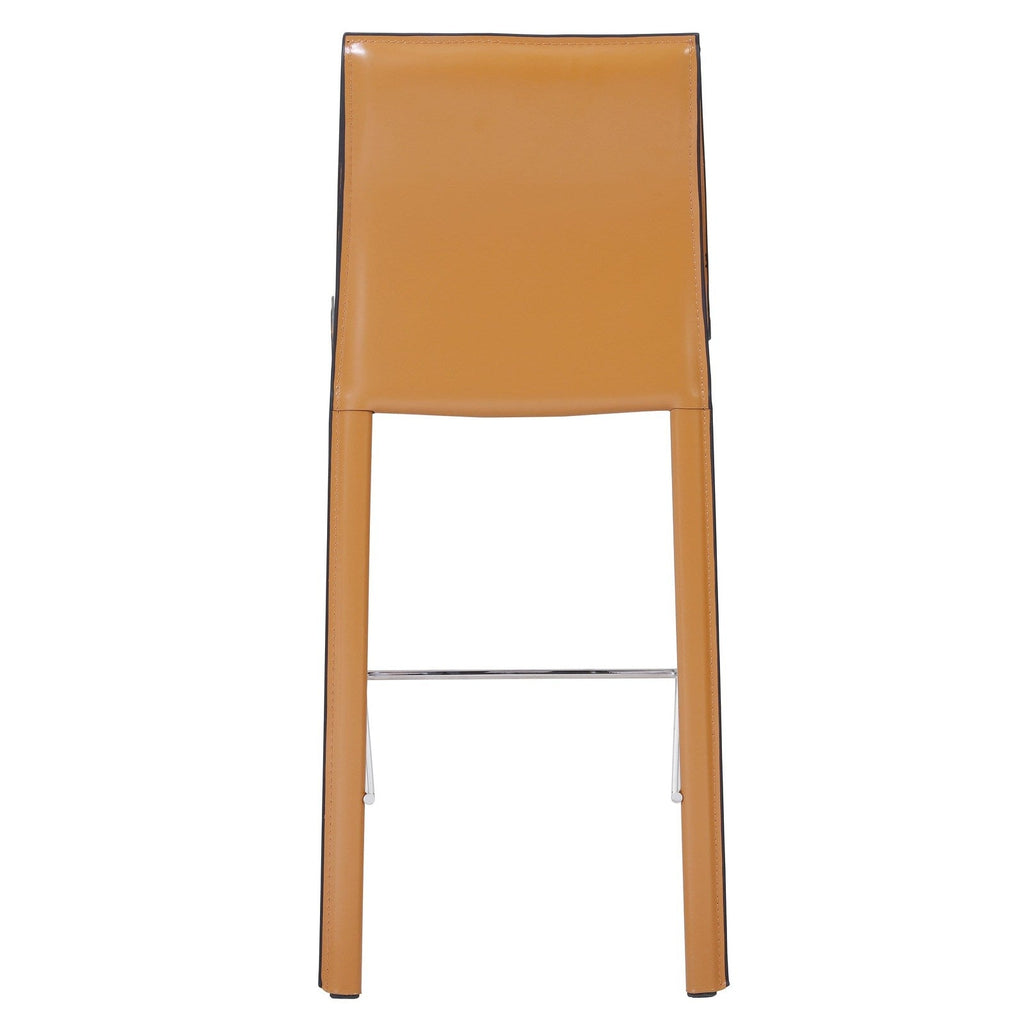 New Pacific Direct Gervin Recycled Leather Counter Stool, (Set of 2) -  448526R-29