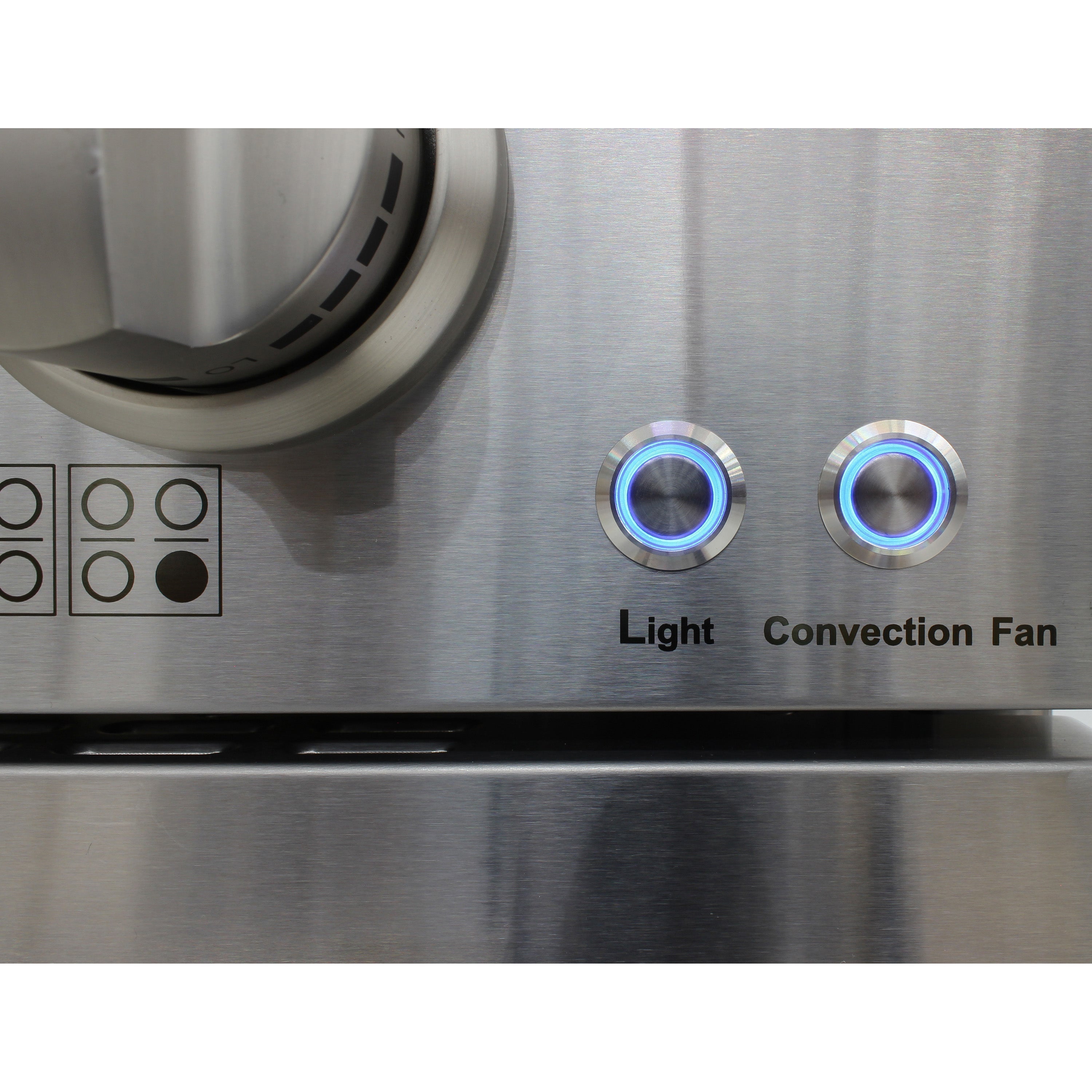 Vinotemp 48" Double Oven Gas Range, in Stainless Steel - BR-48SSGG