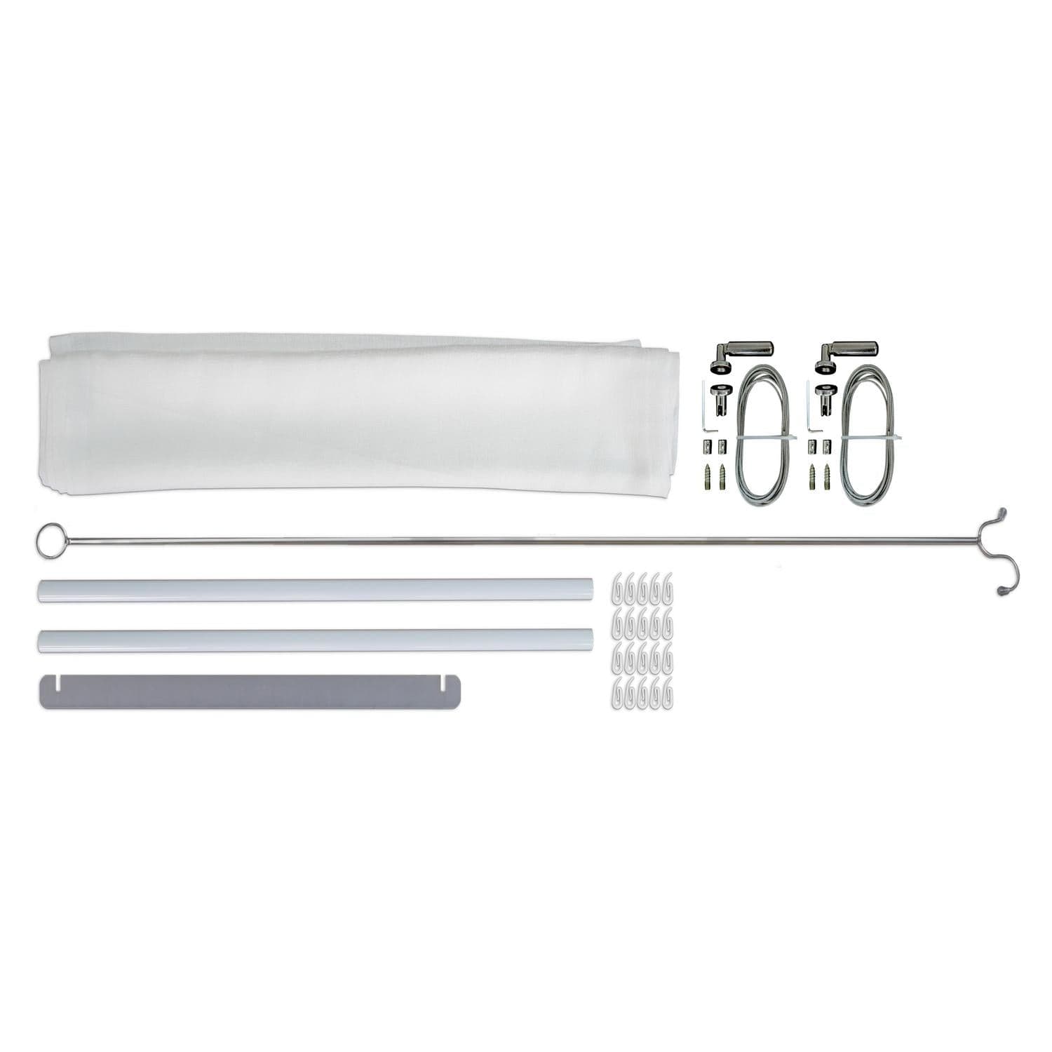 Palram - Canopia | Patio Cover Blinds 10x24 ft - White - HG1075