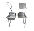 BK Resources Compartment Sinks - BKDTK-26-L-G