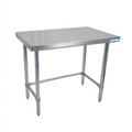 BK Resources CVTOB-4830 Stainless Steel Prep Tables - CVTOB-4830