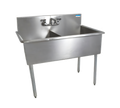 BK Resources BK8BS-2-24-12 Compartment Sinks - BK8BS-2-24-12