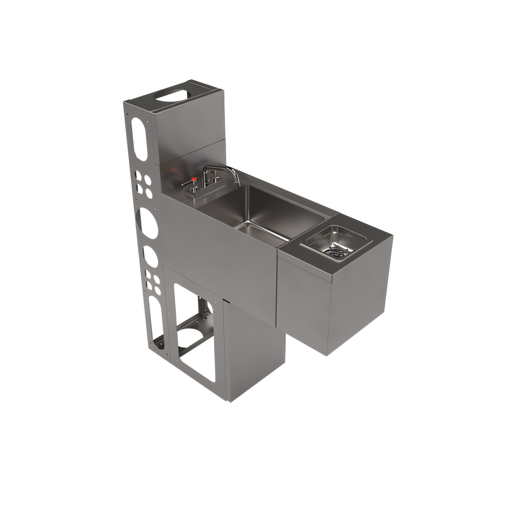 BK Resources UBDW-21-SS12-GR-PG Bar Equipment - UBDW-21-SS12-GR-PG
