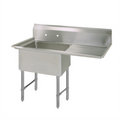BK Resources BKS-1-1620-12-18RS Compartment Sinks - BKS-1-1620-12-18RS