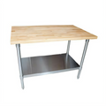 BK Resources MFTG-7236 Stainless Steel Prep Tables - MFTG-7236
