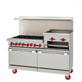American Range Gas Ranges - AR-4B-12RG-SB