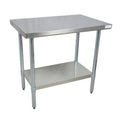 BK Resources Stainless Steel Prep Tables -  QVT-3630
