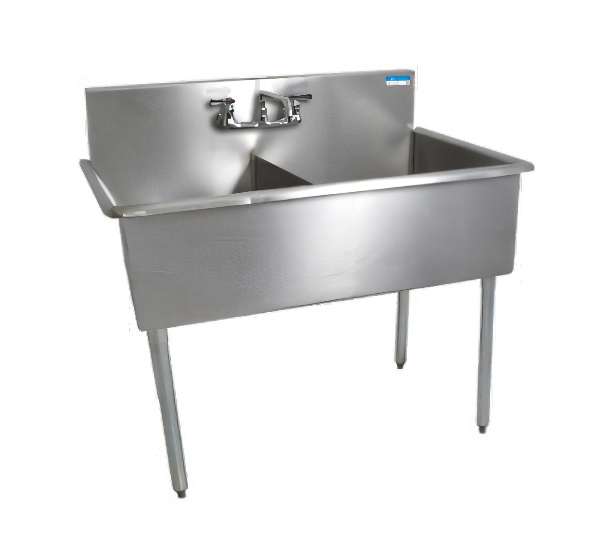 BK Resources BK8BS-2-1821-12 Compartment Sinks - BK8BS-2-1821-12