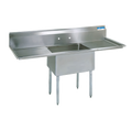BK Resources BKS-1-1824-14-24T Compartment Sinks - BKS-1-1824-14-24T