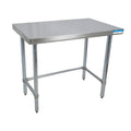 BK Resources QVTOB-7224 Stainless Steel Prep Tables