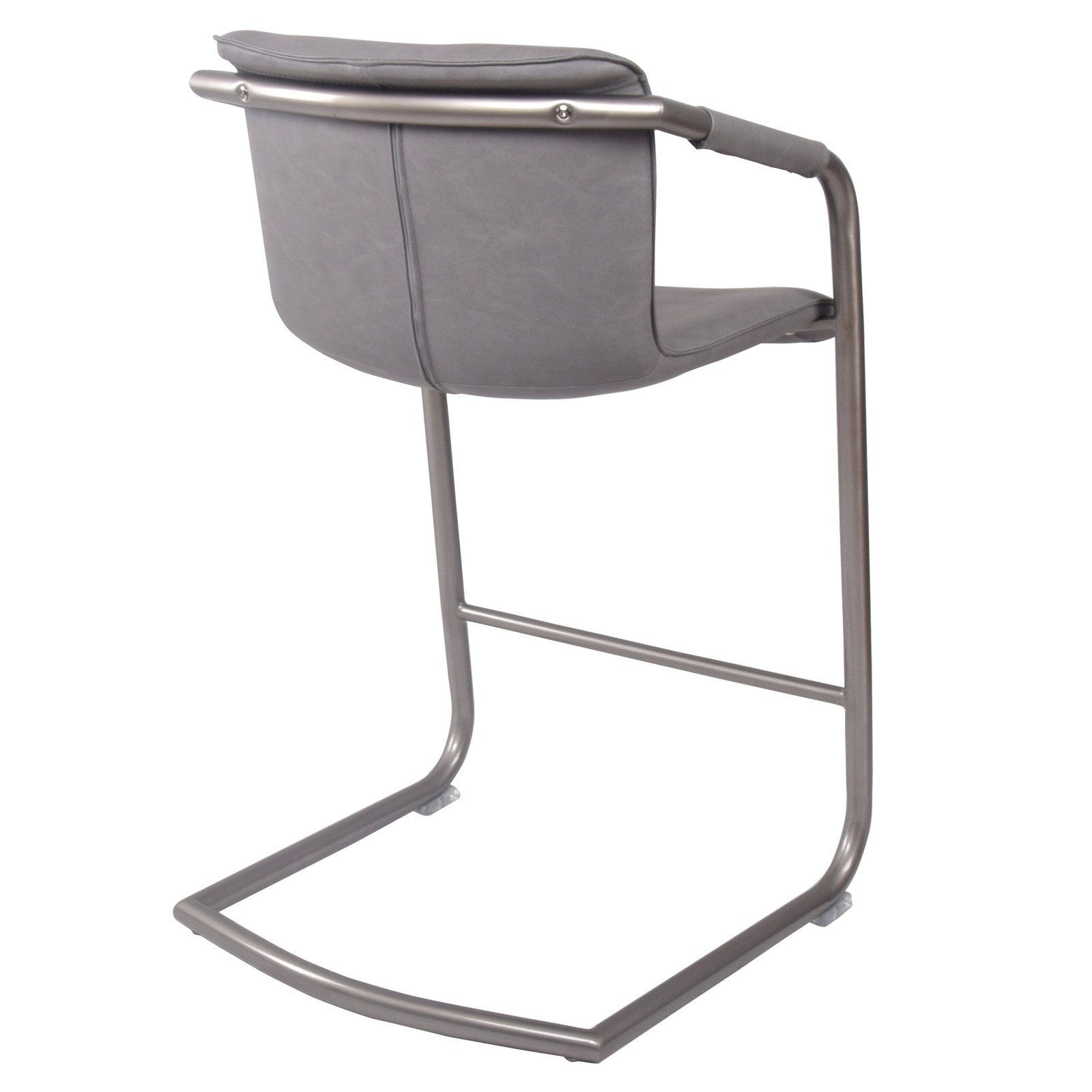 New Pacific Direct Indy PU Leather Counter Stool, (Set of 2)  - 1060004-216