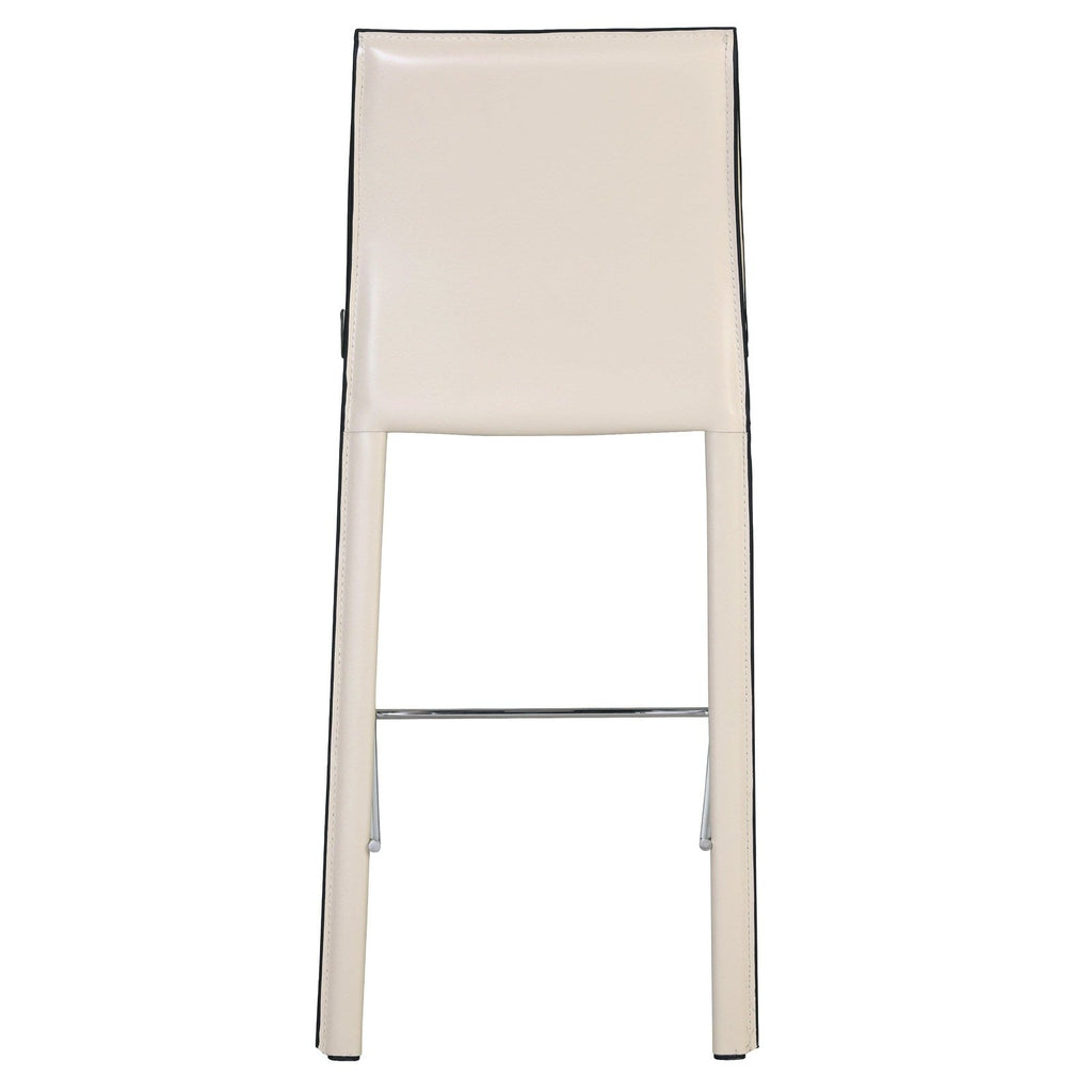 New Pacific Direct Gervin Recycled Leather Counter Stool, (Set of 2) -  448526R-98