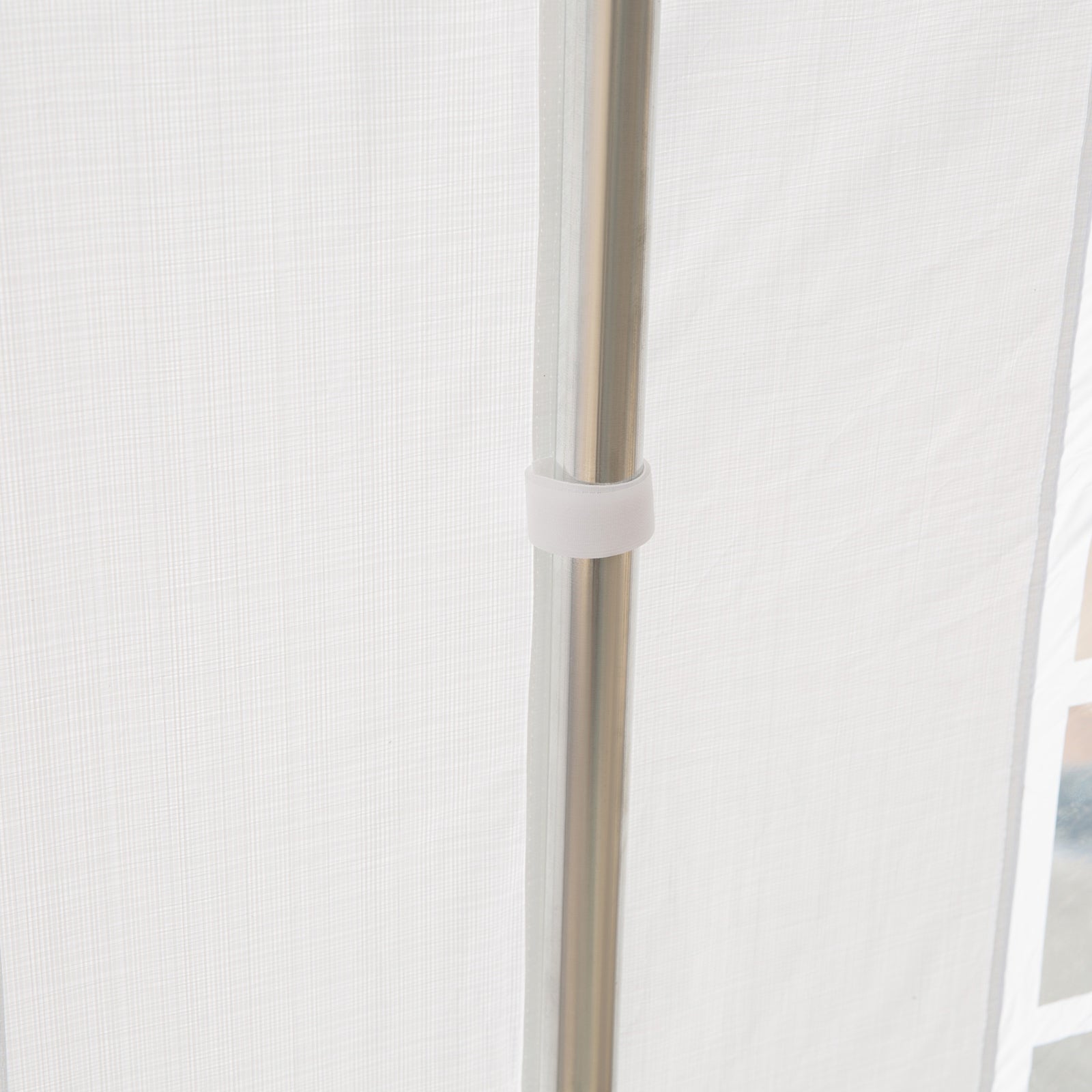 Outsunny 32' x 16' Heavy Duty Party/Wedding Tent with Removable Sidewalls, White - 100110-046W