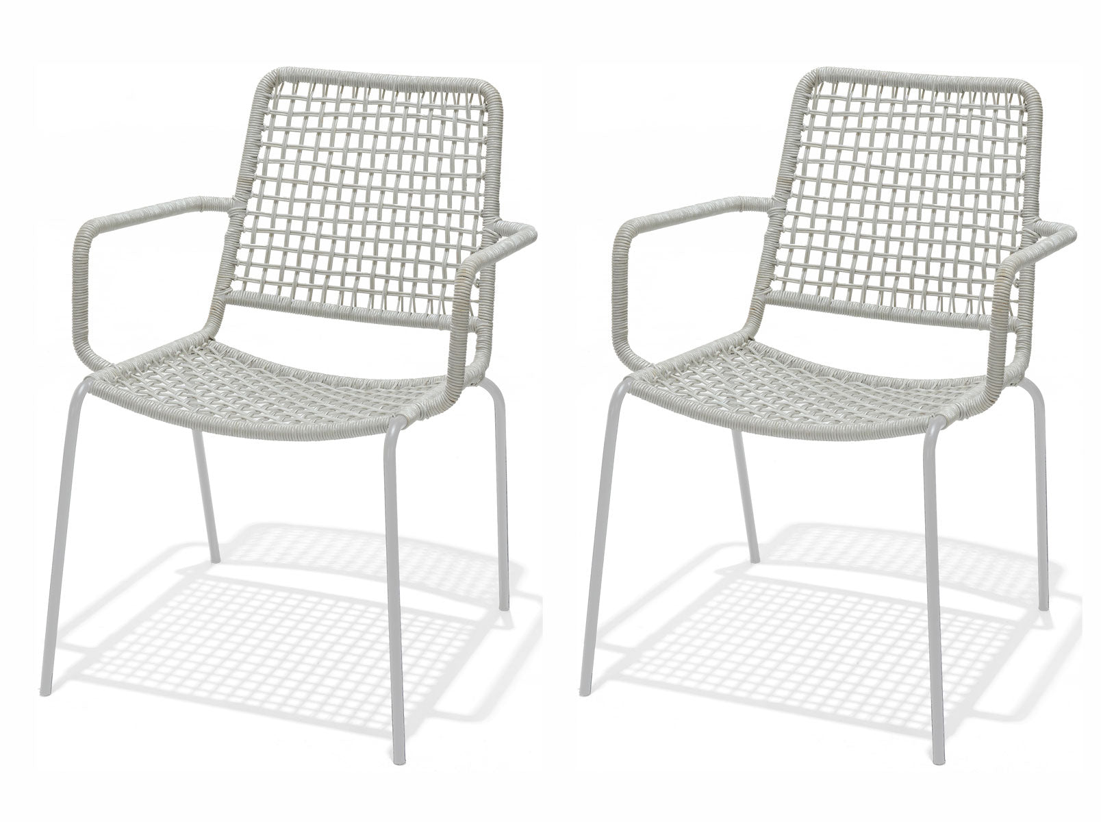 Midtown Concept Oberon Black Stacking Indoor Dining Chair - 4PC - SC OBERON BLK