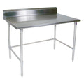 John Boos ST6R5-24120SBK Open Base 120"W x 24"D Stainless Steel Work Table