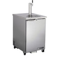 Maxx Cold Single Tower Beer Dispenser, 23.3"W, 7.2 cu. ft., 1 Barrel/Keg (204L) Storage Capacity, in Stainless Steel - MXBD24-1SHC