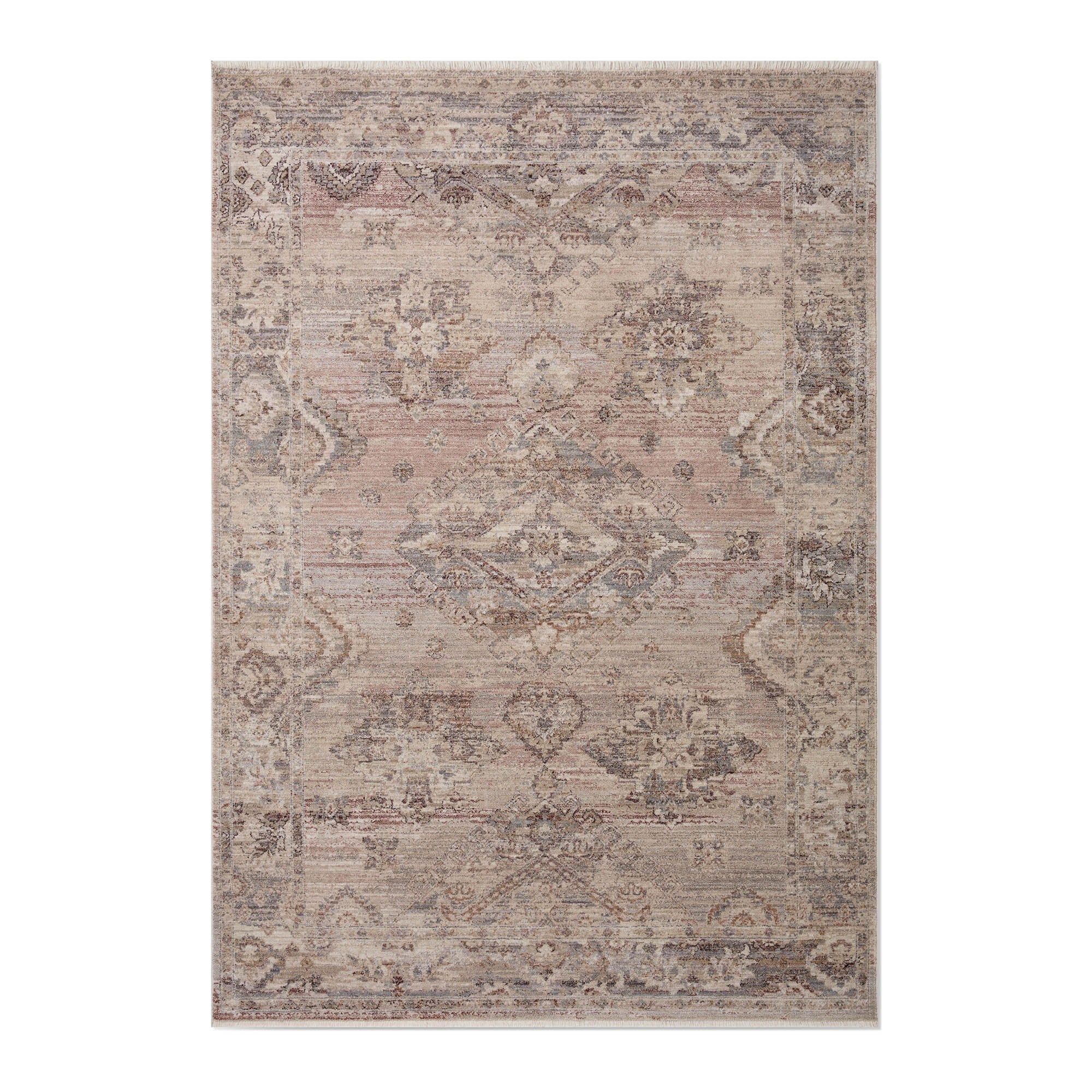 Park Hill Collection Saint Denis Loomed Rug - Luxurious Polyester Pile Design for Elegant Home Décor and Comfort - EHF40699