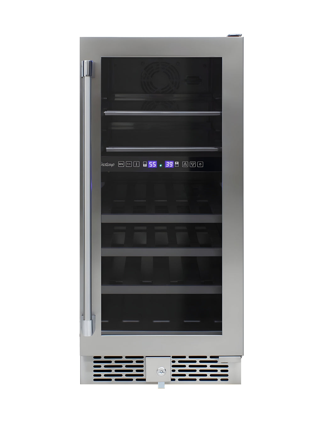 Vinotemp 15-Inch Outdoor Dual-Zone Wine & Beverage Cooler - VT-OUTDR15GD