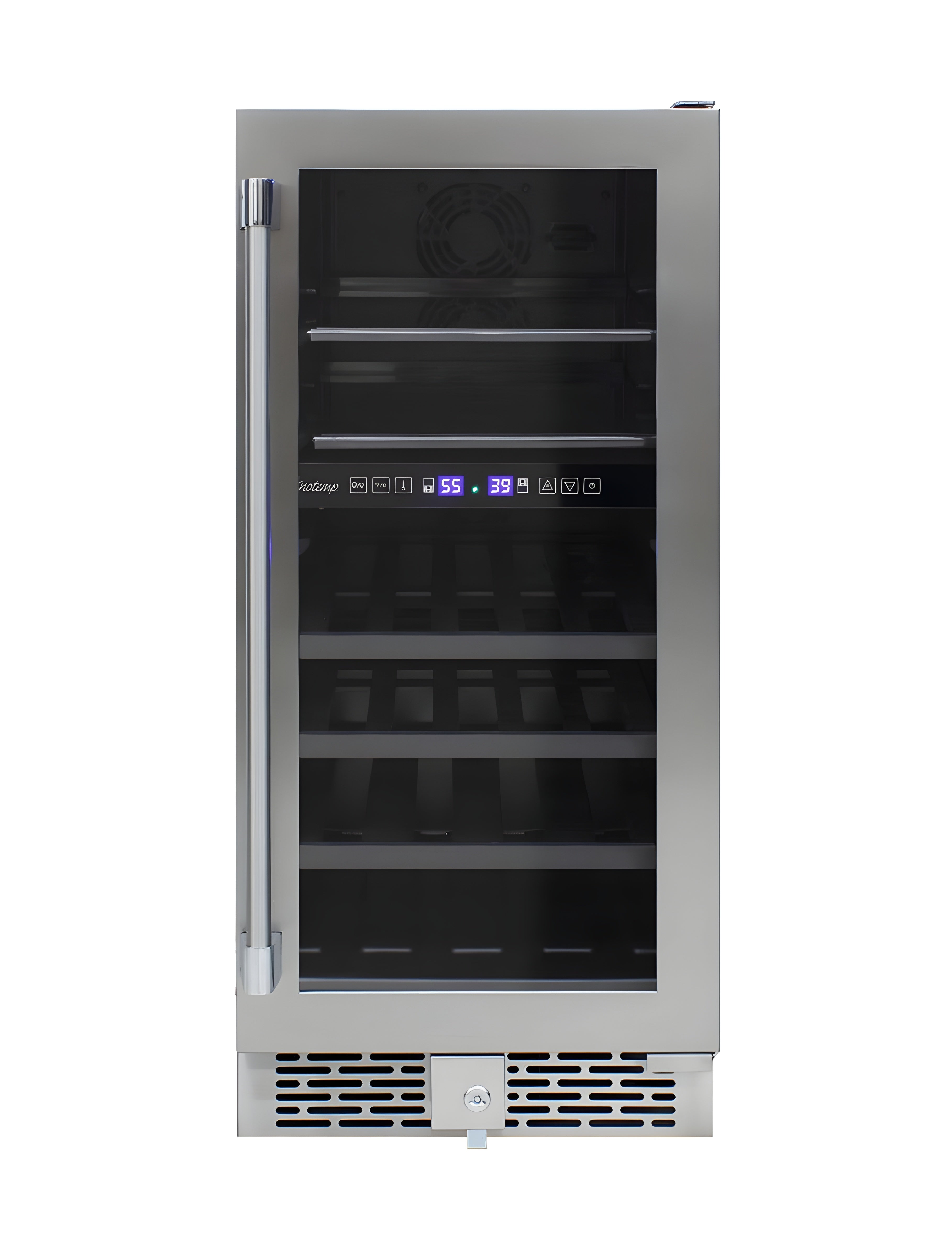 Vinotemp 15-Inch Outdoor Dual-Zone Wine & Beverage Cooler - VT-OUTDR15GD