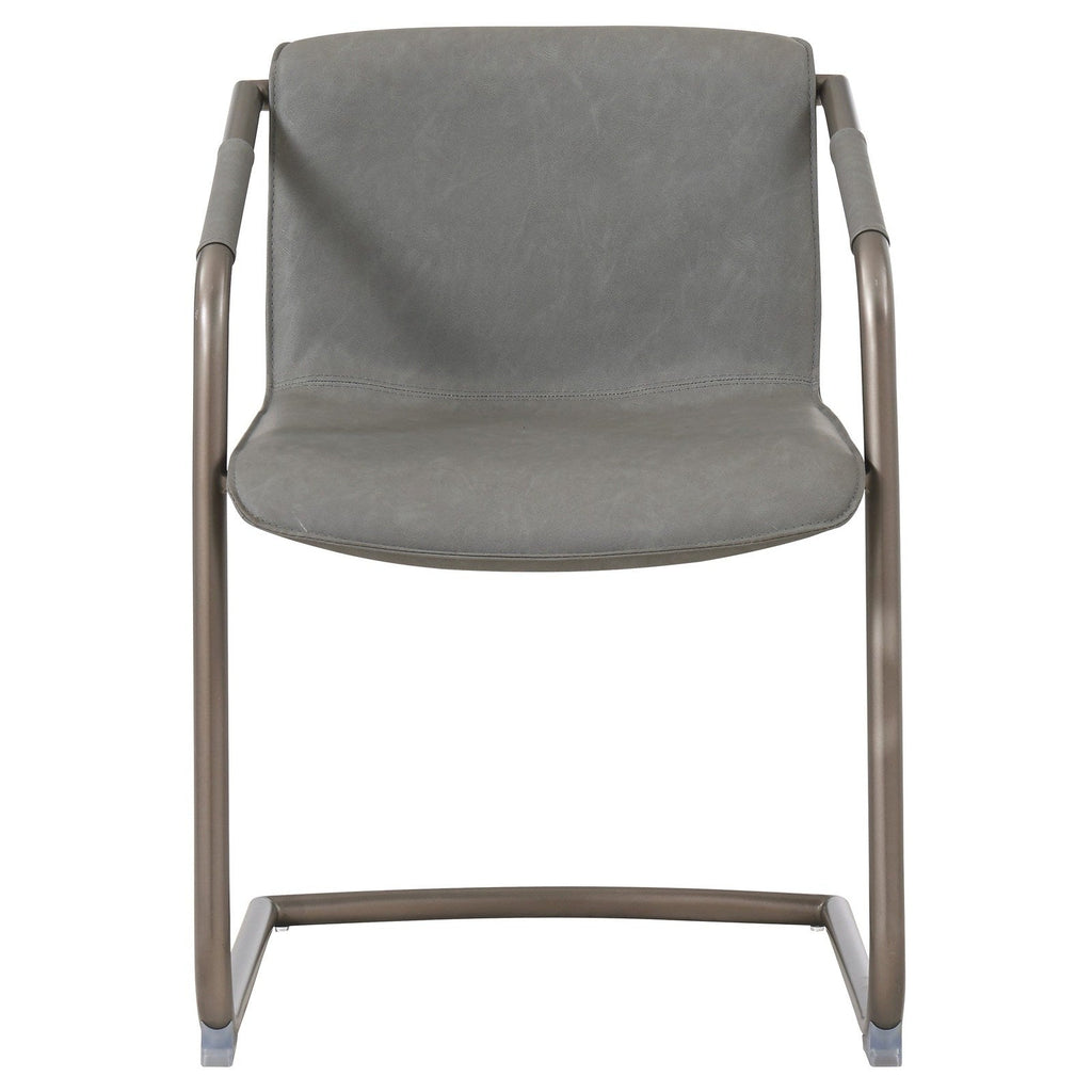 New Pacific Direct Indy PU Side Chair, (Set of 2) -  1060007-216