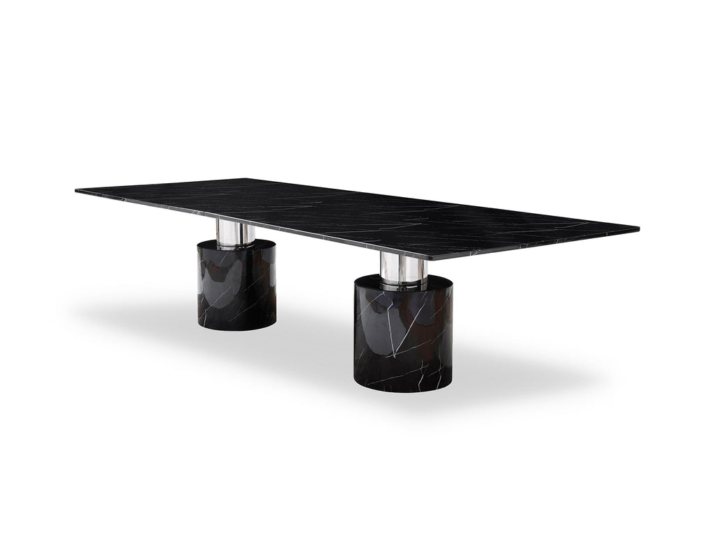 Whiteline Modern Living Geneva Large Dining Table - DT1640XL